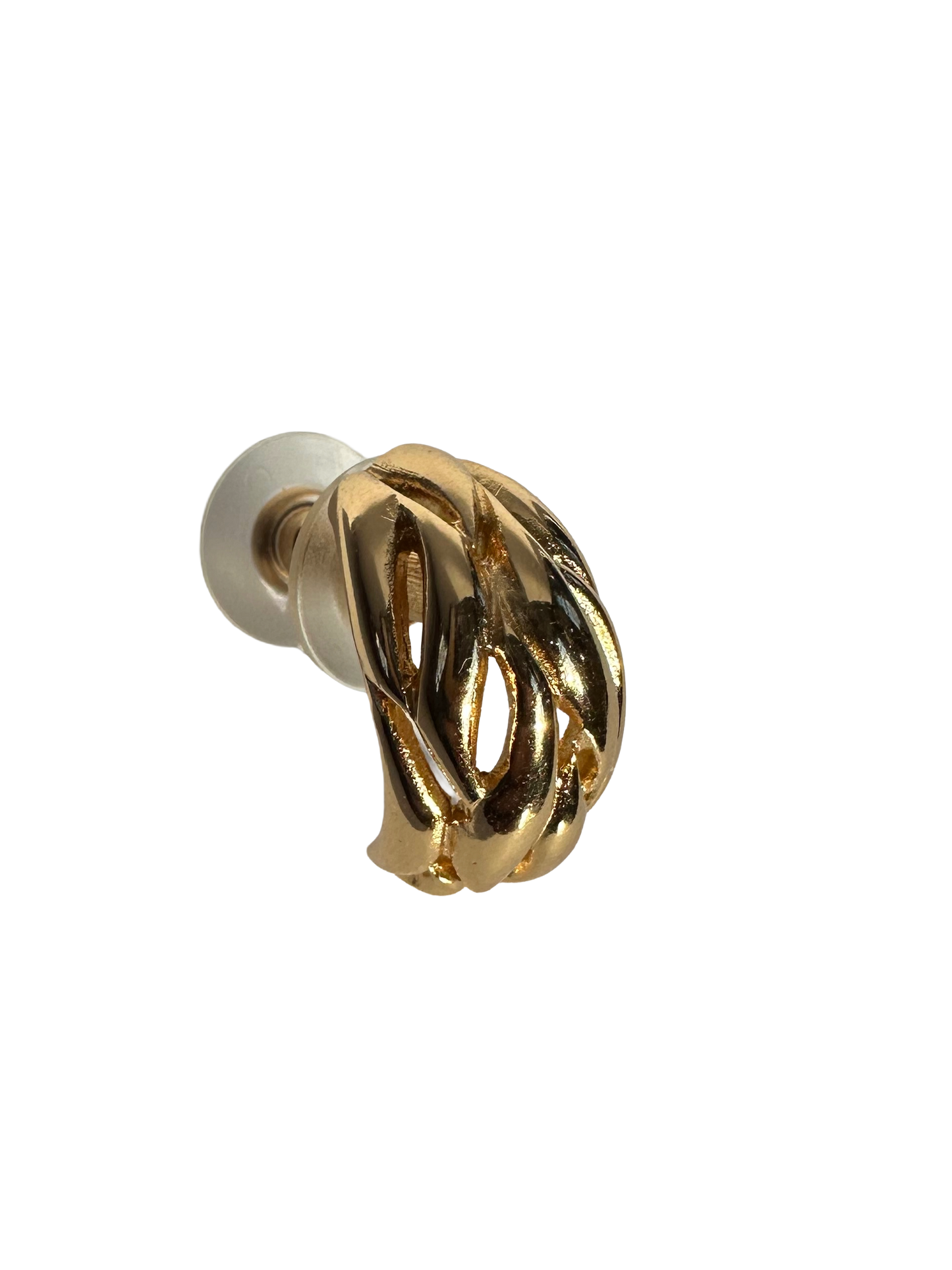 Vintage Christian Dior Swirl Earrings