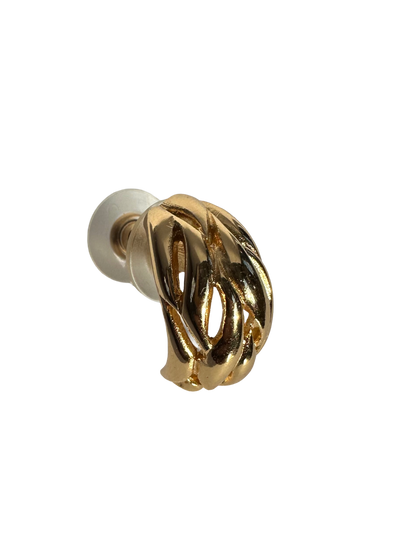 Vintage Christian Dior Swirl Earrings