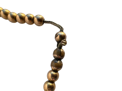 Round Ball Bead Necklace (15")