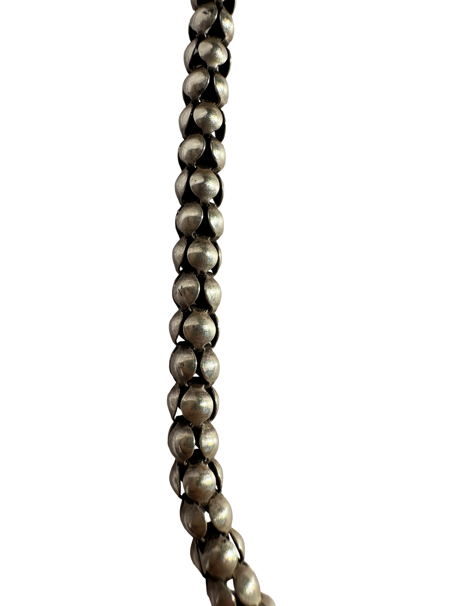 Sterling Silver Popcorn Chain (18")