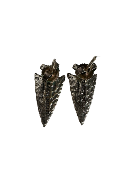 Sterling Silver Arrowhead Earrings