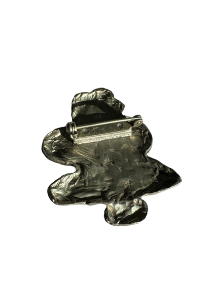 Person Holding Bouquet Brooch